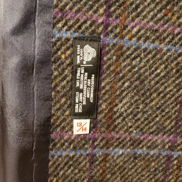 NWT Forecaster Bib-Coat Vintage Wool Trench Coat Women's Size 14 - Picture 6 of 16